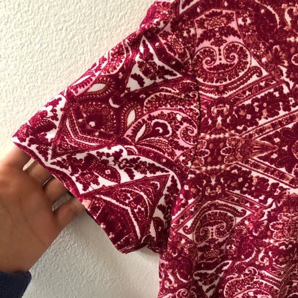 Patterned Turtleneck Dress (M) - Picture 3 of 8